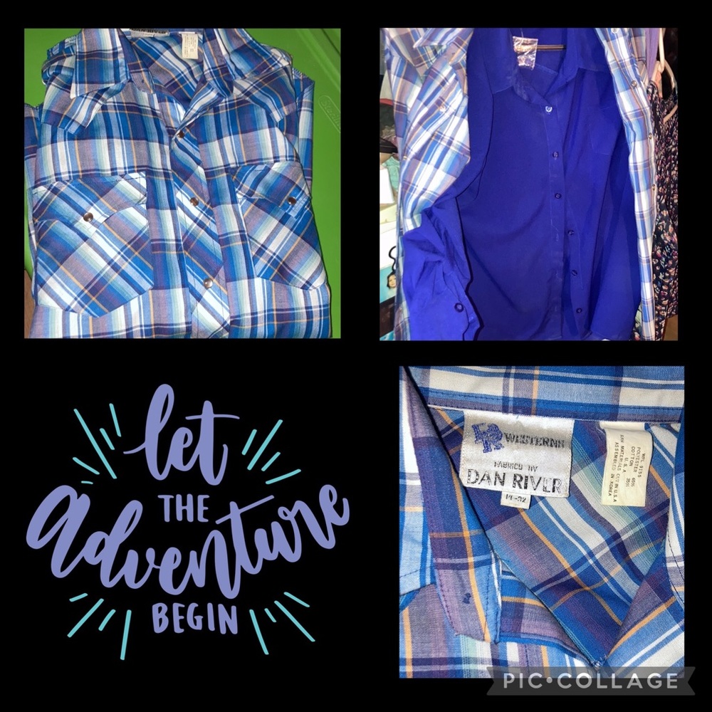 Westerns button down shirt